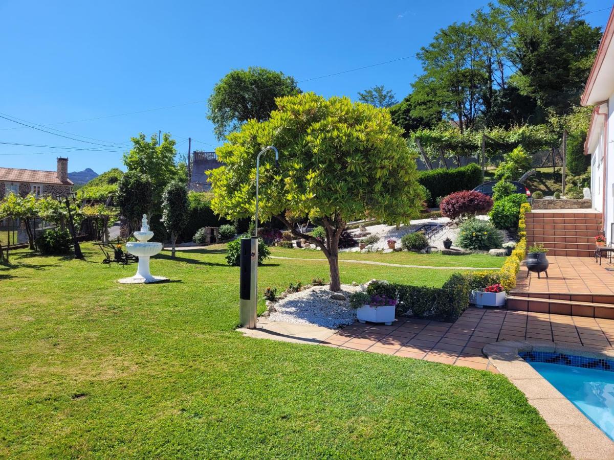 Вілла Casa Tarrio Con Piscina - Santiago De Compostela Boqueixon Екстер'єр фото