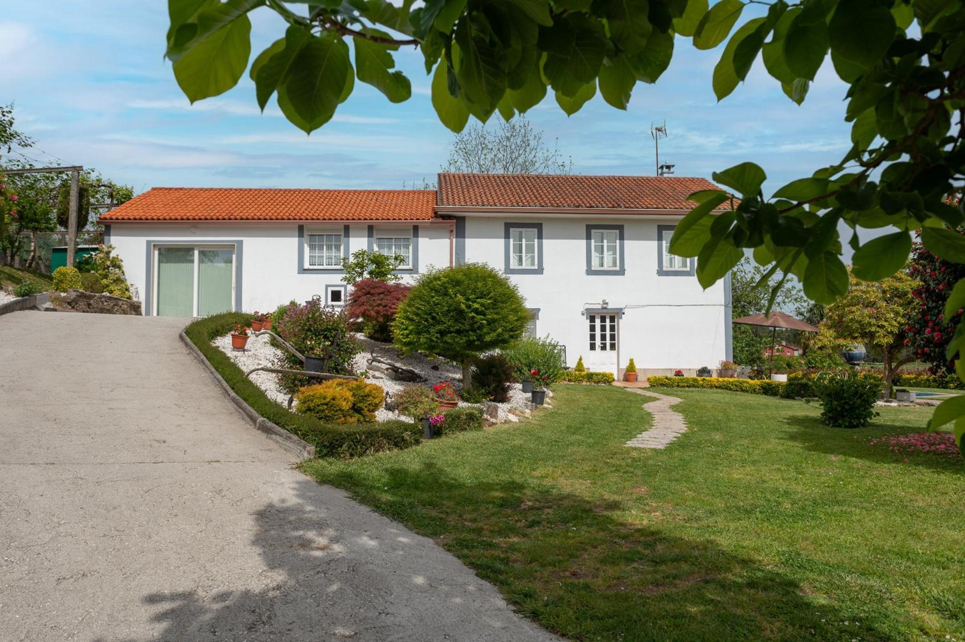 Вілла Casa Tarrio Con Piscina - Santiago De Compostela Boqueixon Екстер'єр фото