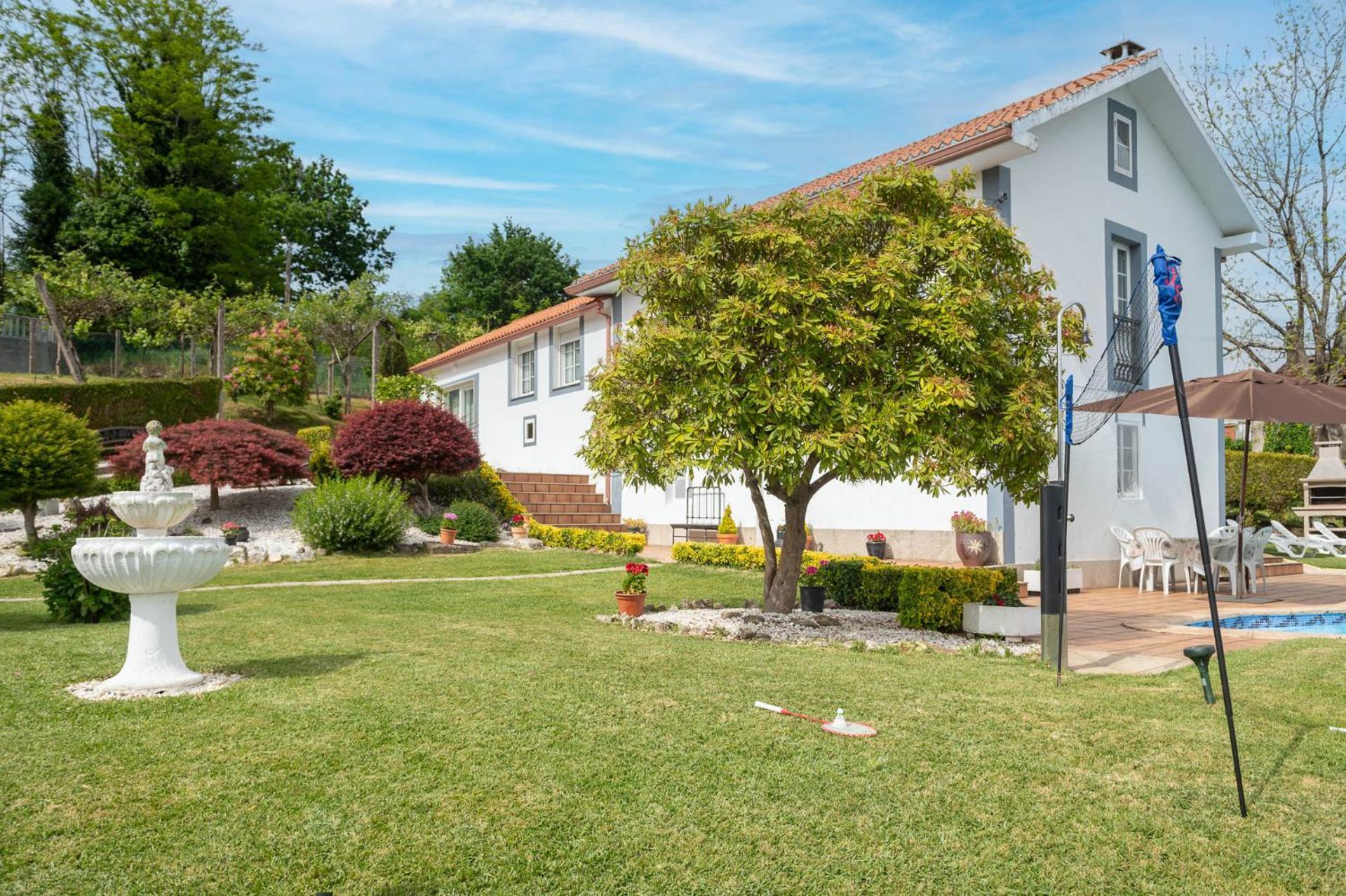 Вілла Casa Tarrio Con Piscina - Santiago De Compostela Boqueixon Екстер'єр фото